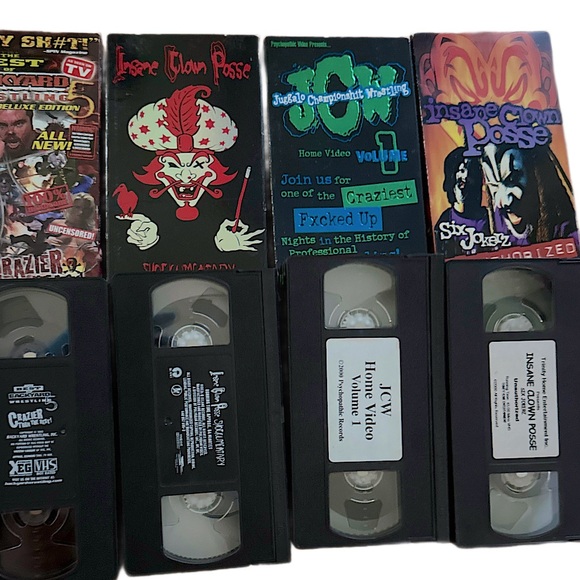 ICP 🤡 VHS vintage rare back yard home video Wrestling! Insane Clown Posse - Picture 7 of 11